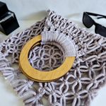 Сумка Авоська «Wood» Французский серый из полиэфирного шнура