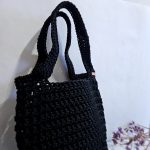 Сумка для покупок Шопер «MEGA» Black L из полиэфирного шнура