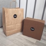 Коробка упаковочная из гофрокартона с логотипом Alista