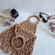 Сумка Авоська «Wood» Миндаль