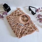 Сумка Авоська «Wood» Миндаль из полиэфирного шнура