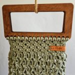 Сумка Авоська «Wood Box» Пыльная мята из полиэфирного шнура