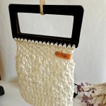 Сумка Авоська «Wood Box» Белый кристалл из полиэфирного шнура