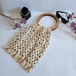 Купить Сумка Авоська «Wood Multicolor» Морской берег из полиэфирного шнура в Минске