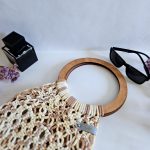 Сумка Авоська «Wood Multicolor» Морской берег из полиэфирного шнура