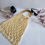 Сумка Авоська «Wood» Солнечный берег из полиэфирного шнура