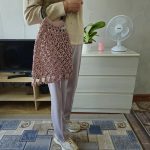 Сумка Авоська «Wood» Пыльная роза из полиэфирного шнура
