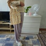 Сумка Авоська «Wood Multicolor» Морской берег из полиэфирного шнура