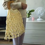Сумка Авоська «Wood» Солнечный берег из полиэфирного шнура