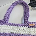 Сумка для покупок Шоппер «MINI» Букет сирени из полиэфирного шнура