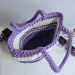 Сумка для покупок Шоппер «MINI» Букет сирени из полиэфирного шнура