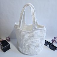 Сумка для покупок Шопер «Elegans Slim» Белый кристалл