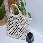 Сумка Авоська «SIMPLE» Морская звезда из хлопкового шнура