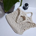 Сумка Авоська «SIMPLE» Морская звезда из хлопкового шнура