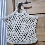 Сумка Авоська «SIMPLE» Морская звезда из хлопкового шнура