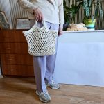 Сумка Авоська «SIMPLE» Морская звезда из хлопкового шнура