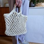 Сумка Авоська «SIMPLE» Морская звезда из хлопкового шнура