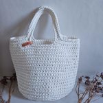 Сумка Шоппер «Пляжный вариант» Белый из полиэфирного шнура