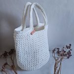 Сумка Шоппер «Пляжный вариант» Белый из полиэфирного шнура