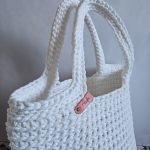 Сумка Шоппер «Пляжный вариант» Белый из полиэфирного шнура